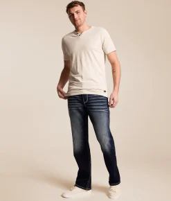 New Jeans|Bottoms | Buckle Black Eleven Straight Stretch Jean Altar
