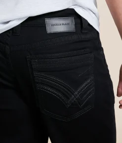 Buckle Black Eleven Straight Stretch Jean Horton New