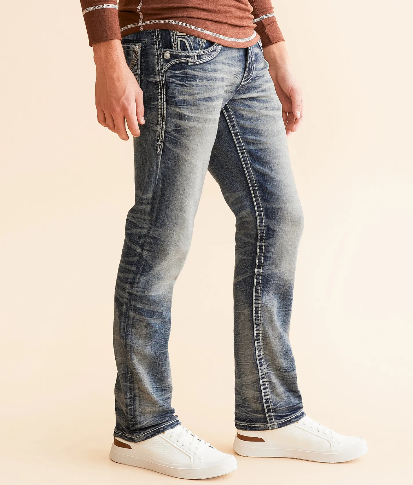 Rock Revival Eliezer Slim Straight Stretch Jean Eliezer SJ202 Sale
