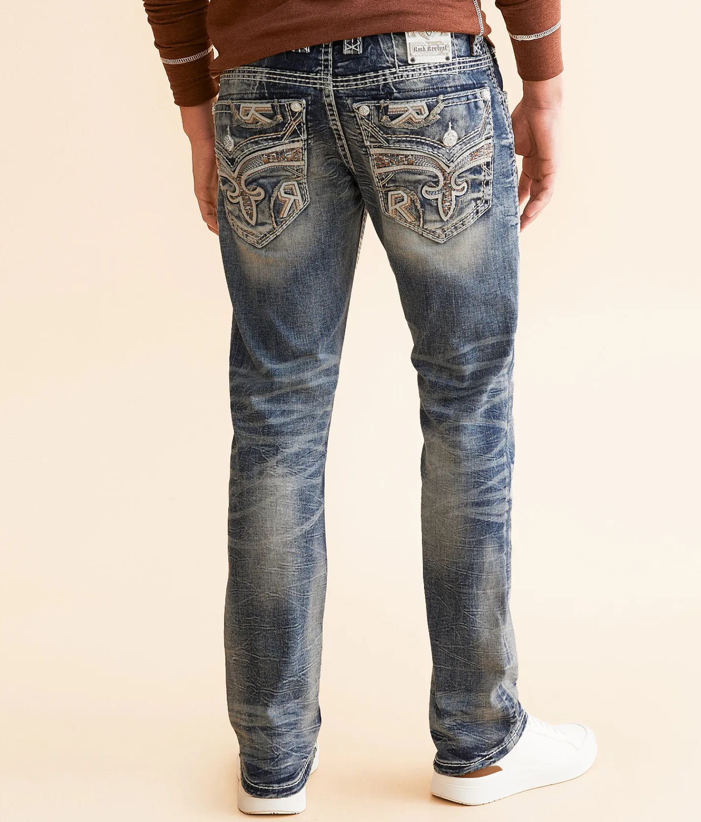 Rock Revival Eliezer Slim Straight Stretch Jean Eliezer SJ202 Sale