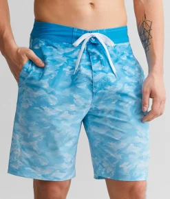 American Fighter Elijah Boardshort Sky Blue New