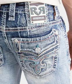 Rock Revival Jeans|Bottoms | Rock Revival Elijah Slim Straight Stretch Jean Elijah SJ205