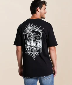 Tops|Graphic T-Shirts | Howitzer Elk Mountain T-Shirt Black