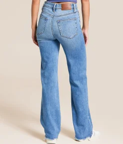 Jeans|Bottoms | HIDDEN Ella Classic Straight Stretch Jean Kona Coast