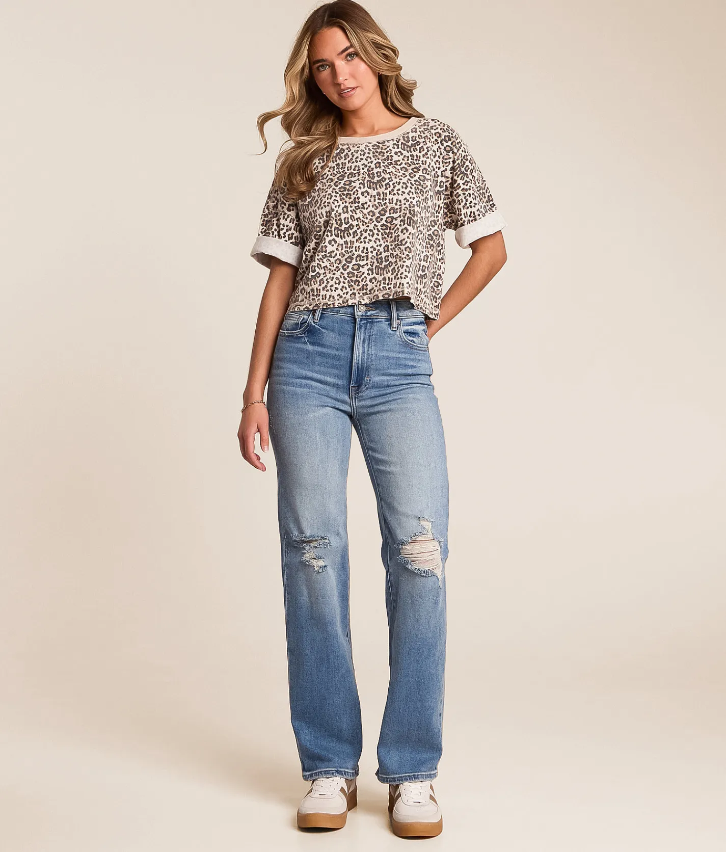 Jeans|Bottoms | HIDDEN Ella Classic Straight Stretch Jean San Onofre