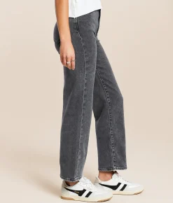 Jeans|Bottoms | HIDDEN Ella Cropped Classic Straight Stretch Jean South Mission