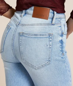 HIDDEN Ella Cropped Classic Straight Stretch Jean Solana Clearance