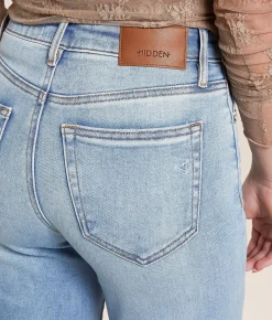 Jeans|Bottoms | HIDDEN Ella Cropped Straight Stretch Cuffed Jean Monterary