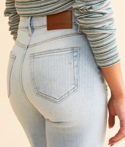 Jeans | HIDDEN Ella Cropped Straight Stretch Jean Light