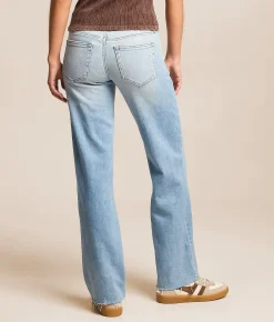 HIDDEN Ella Low Rise Classic Straight Stretch Jean Sunset Beach Sale