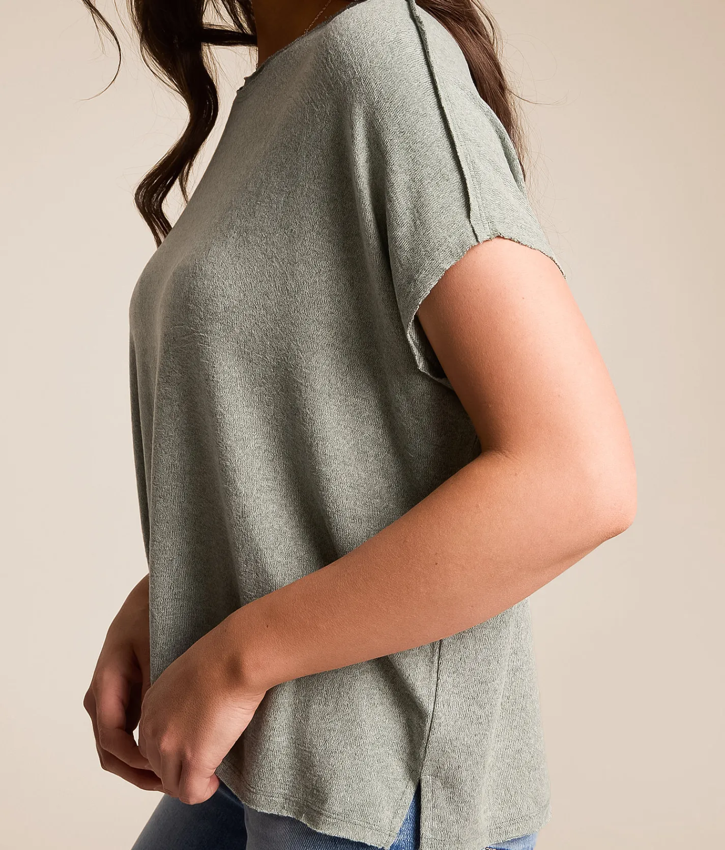 White Crow Ella Silky Top Laurel Wreath Best