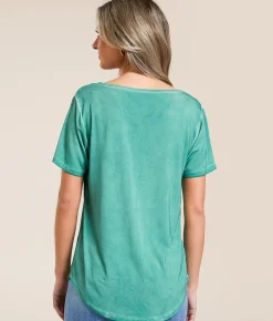White Crow Elliot Strappy Top Aqua Sea Online