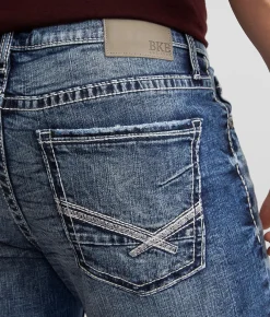 Sale Jeans|Bottoms | BKE Elliott Taper Stretch Jean Canyon 2