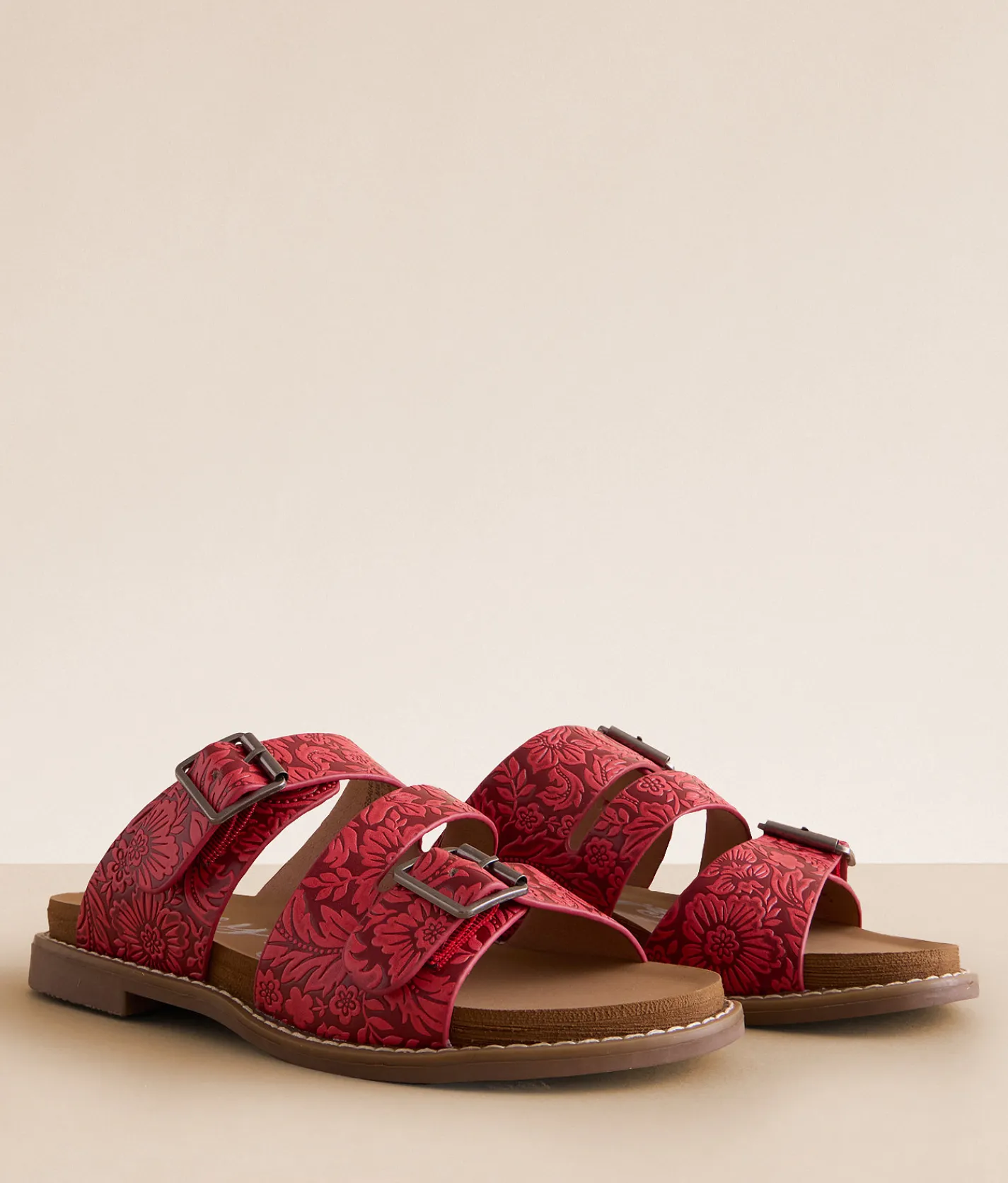 Very G Elma Western Sandal Red Clearance