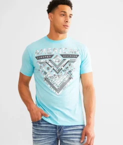 Graphic T-Shirts | American Fighter Elmont T-Shirt Powder Blue