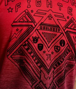 Graphic T-Shirts | American Fighter Elmont T-Shirt Cherry Dark Cherry
