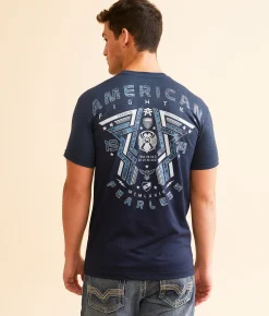 American Fighter Elmore T-Shirt Sailor Blue Best