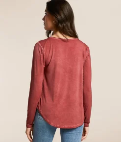 White Crow Eloise Sleek Top Rouge Sale