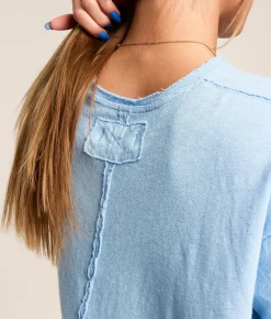 Tops | Free People Elsie Swing T-Shirt Whisper White