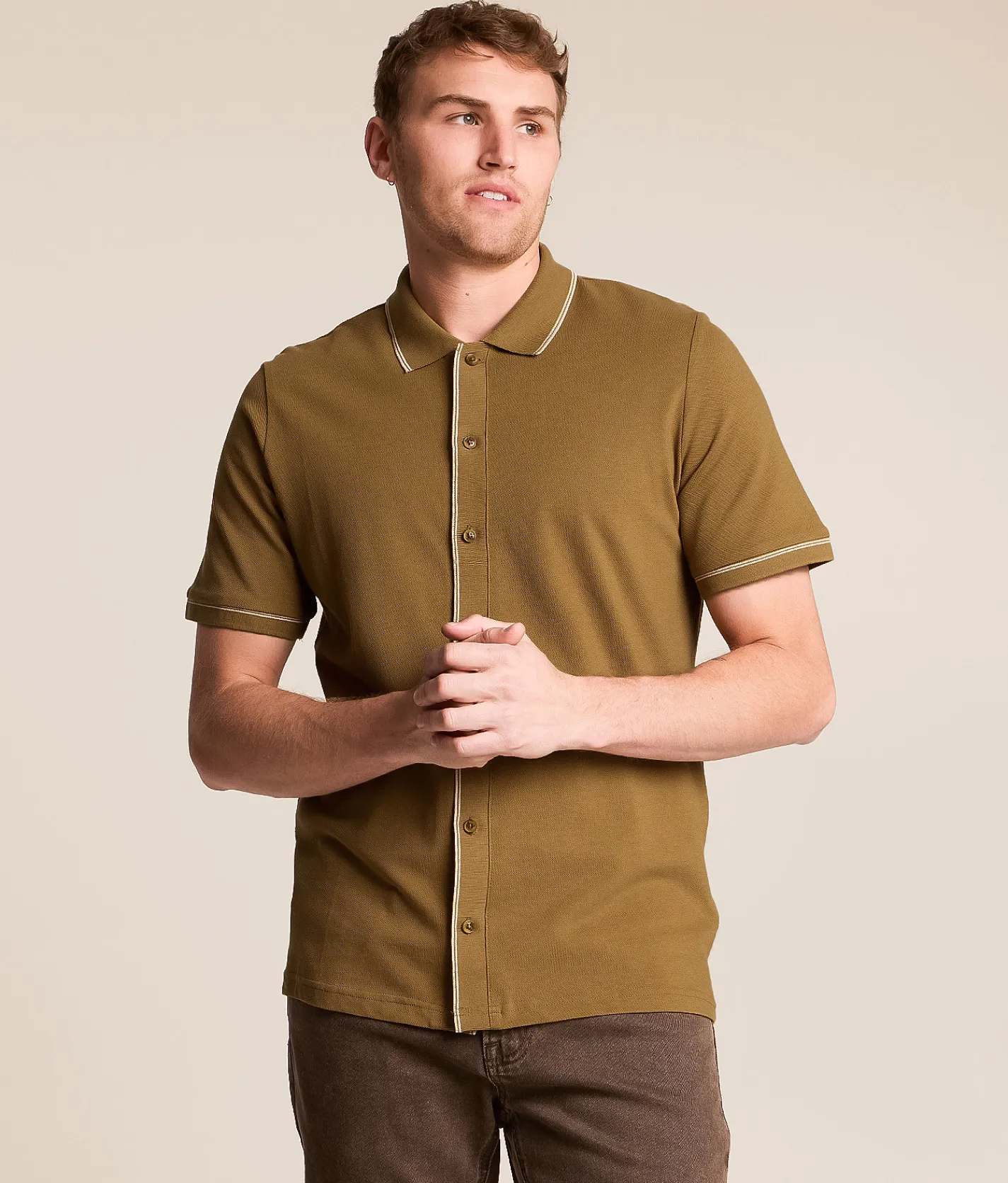 Tops | BLEND Elwood Shirt Butternut