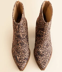 Shoes | Soda Elysees Cheetah Ankle Boot Brown