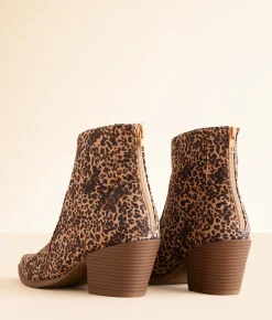 Shoes | Soda Elysees Cheetah Ankle Boot Brown