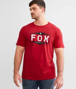 Graphic T-Shirts | Fox Emblem T-Shirt Red