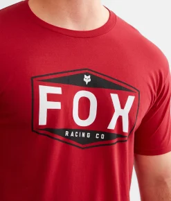 Graphic T-Shirts | Fox Emblem T-Shirt Red