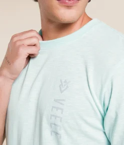 Veece Embodiment T-Shirt Blue Tint White Clearance
