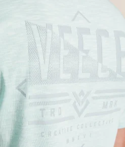 Veece Embodiment T-Shirt Blue Tint White Clearance