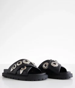 Mia Embossed Metal Western al Sand Discount