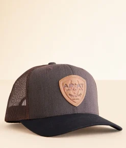 Ariat Embossed Trucker Hat Brown Hot