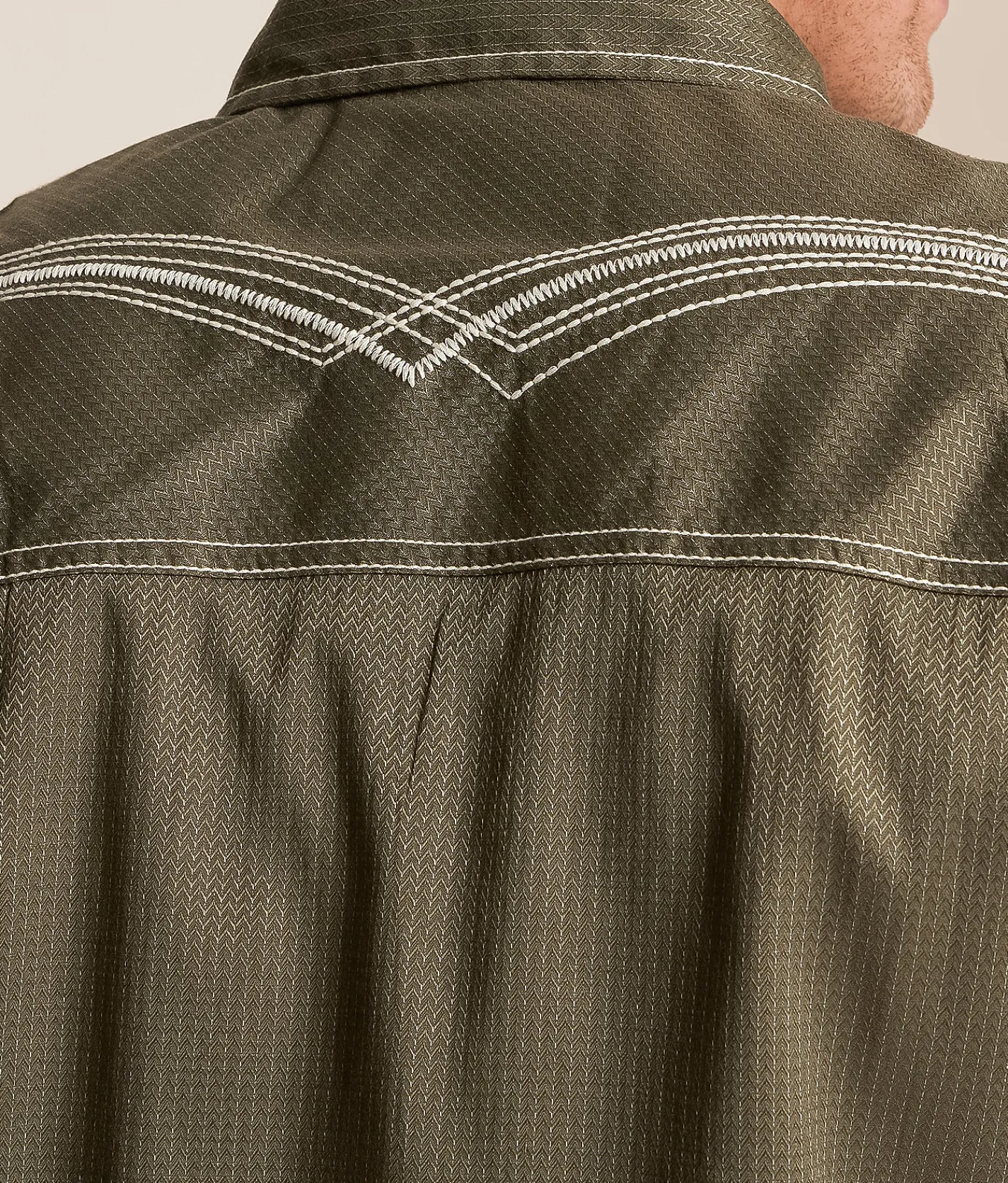 Buckle Black Embroidered Athletic Stretch Shirt Green Best
