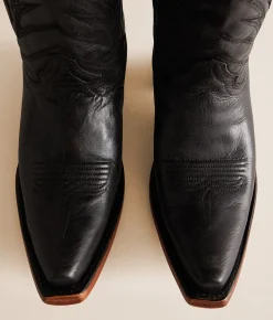 Shoes | Circle G by Corral Embroidered Leather Western Boot Black