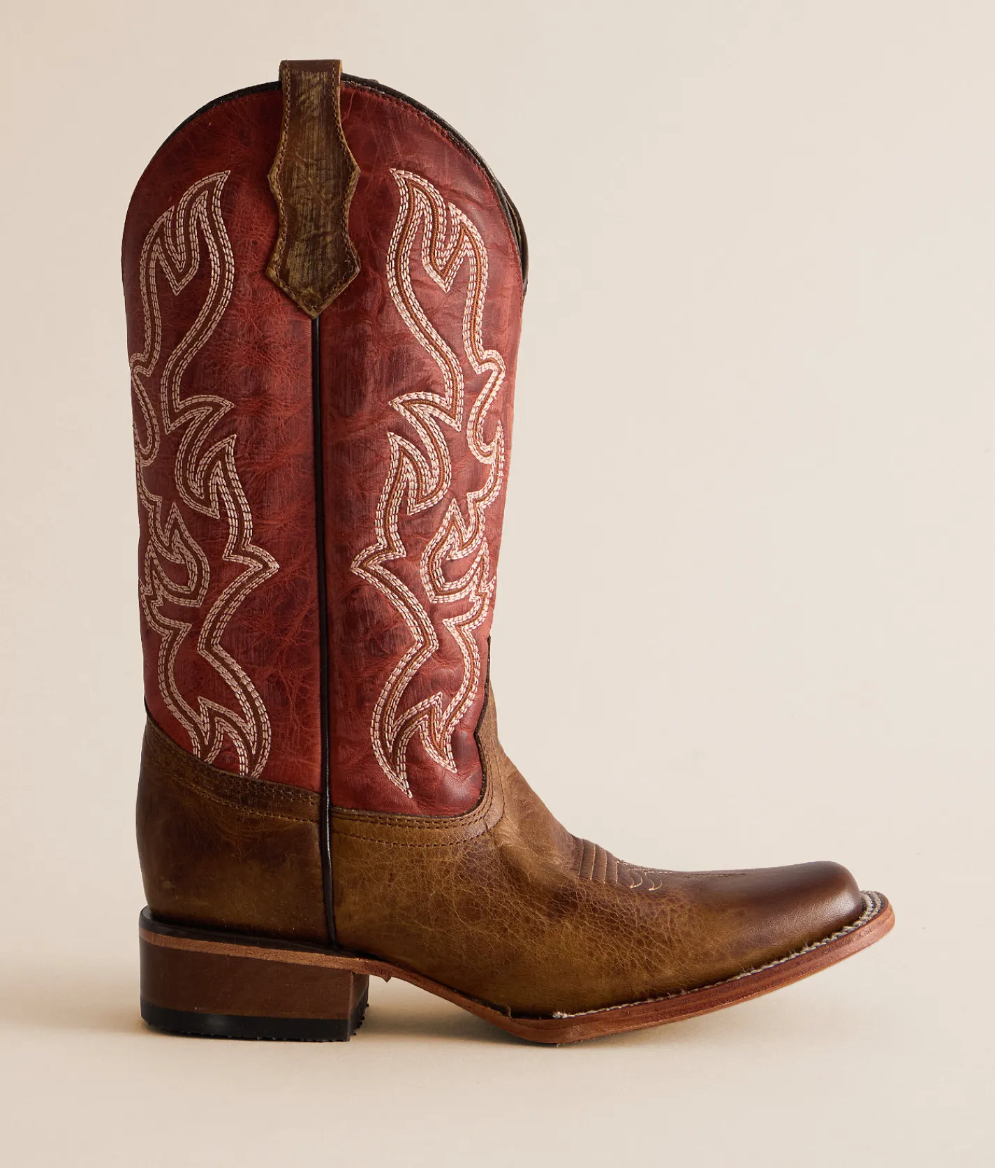 Shoes | Circle G by Corral Embroidered Leather Western Boot Honey Red