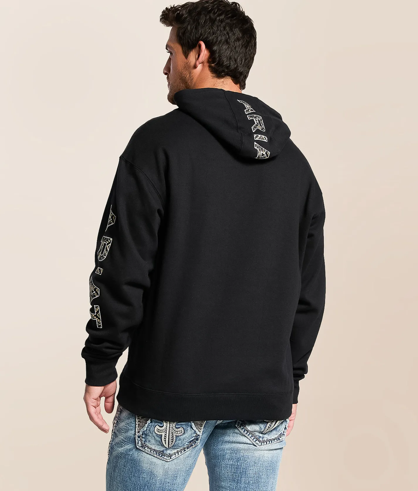 Tops | Ariat Embroidered Logo Hooded Sweatshirt Black