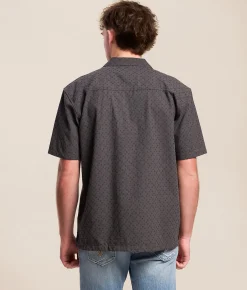 Fried Waters Embroidered Shirt Grey