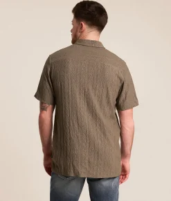Tops | Nova Industries Embroidered Shirt Morel