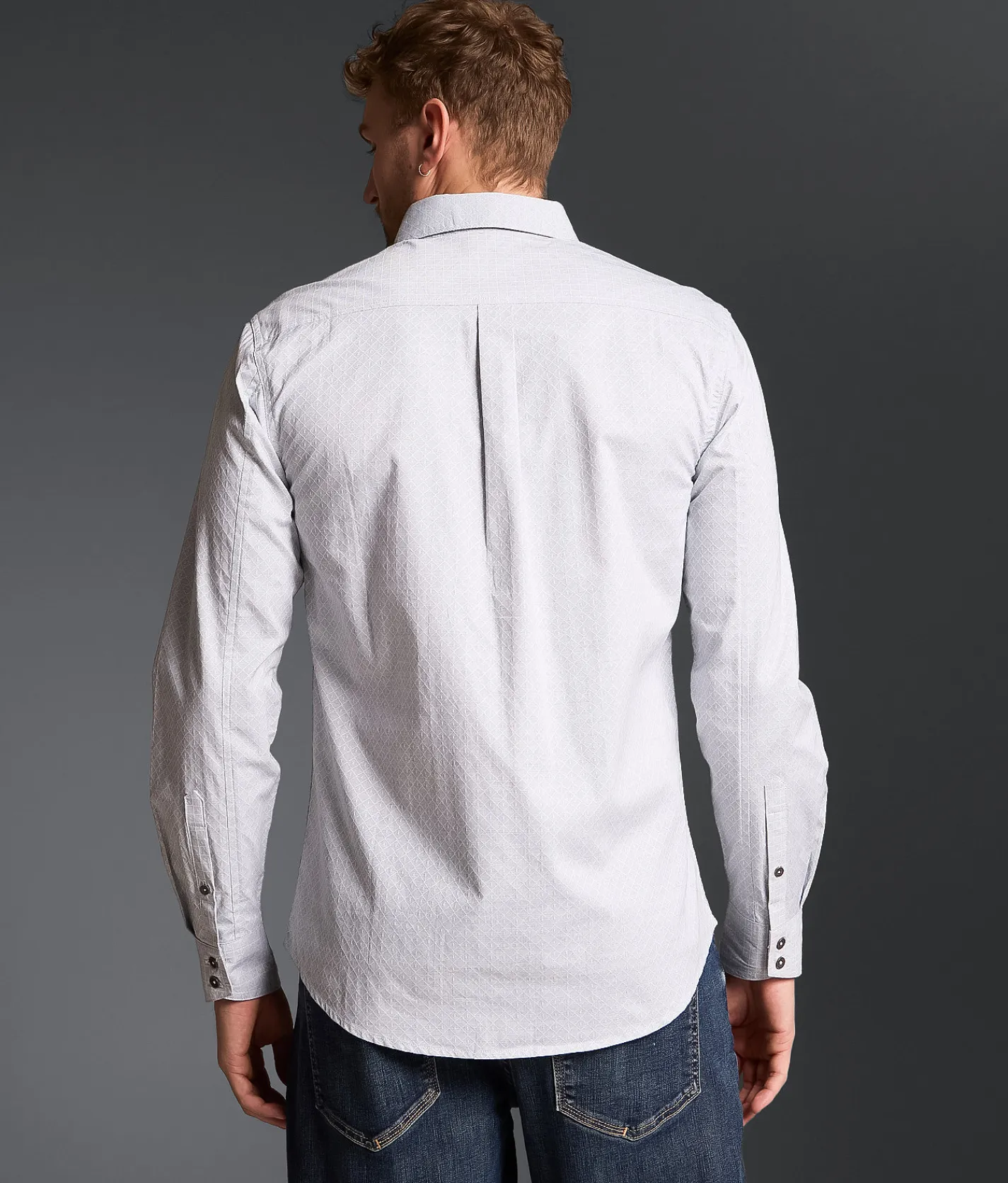 Tops | Outpost Makers Embroidered Standard Shirt White Green