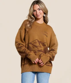 Wrangler® x Coors® Embroidered Sweater Dijon Best