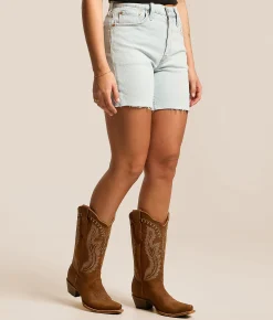 Circle G by Corral Embroidery Triad Leather Western Boot Bronze Best