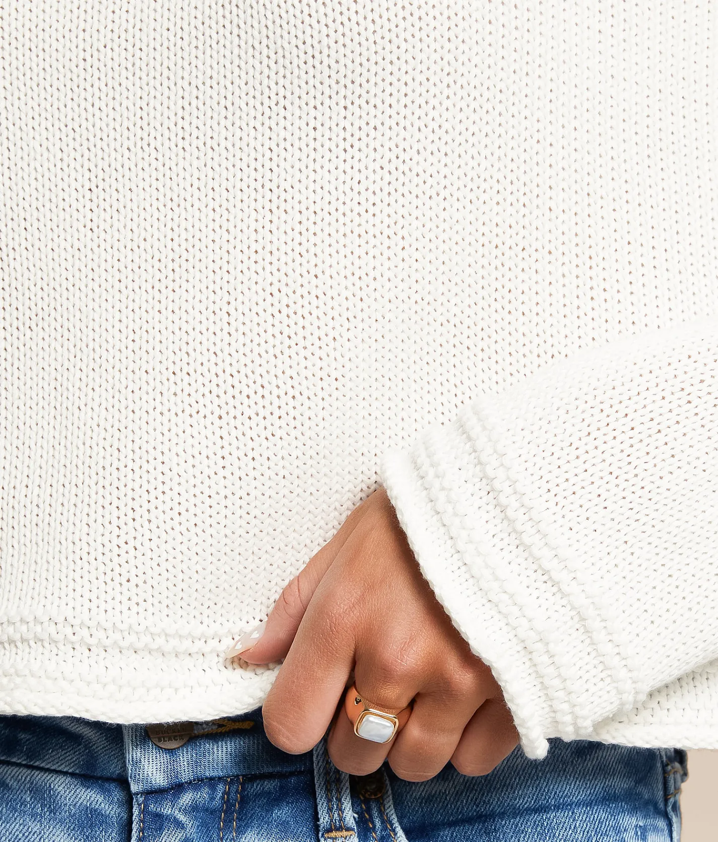 Z Supply Emerson Sweater White Hot