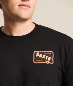 Tops|Graphic T-Shirts | Brixton Emery T-Shirt Black