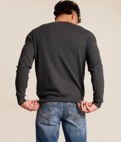 Tops | Jack&Jones® Emil Sweater Dark Grey Mel