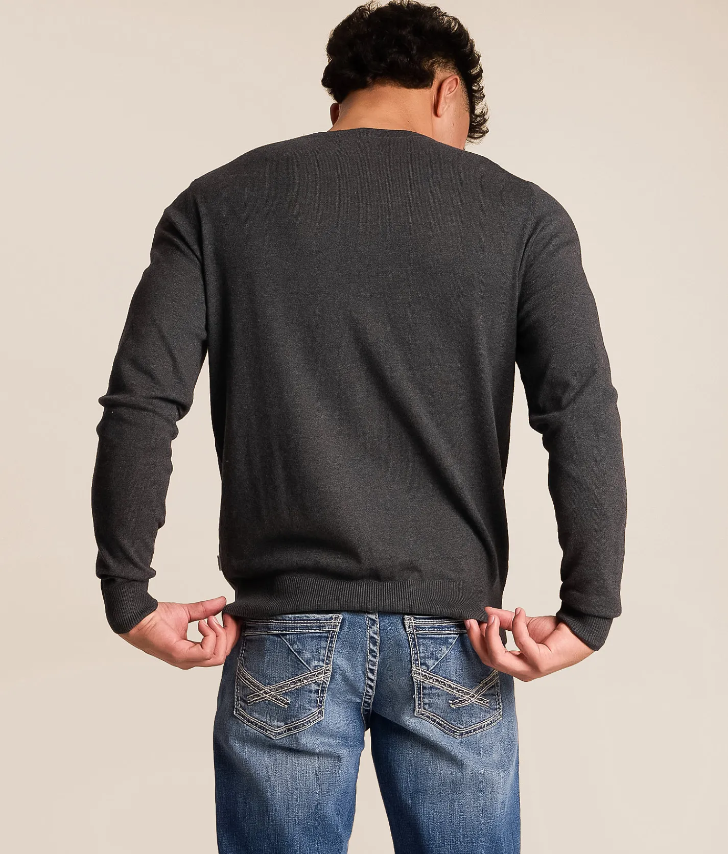 Tops | Jack&Jones® Emil Sweater Dark Grey Mel