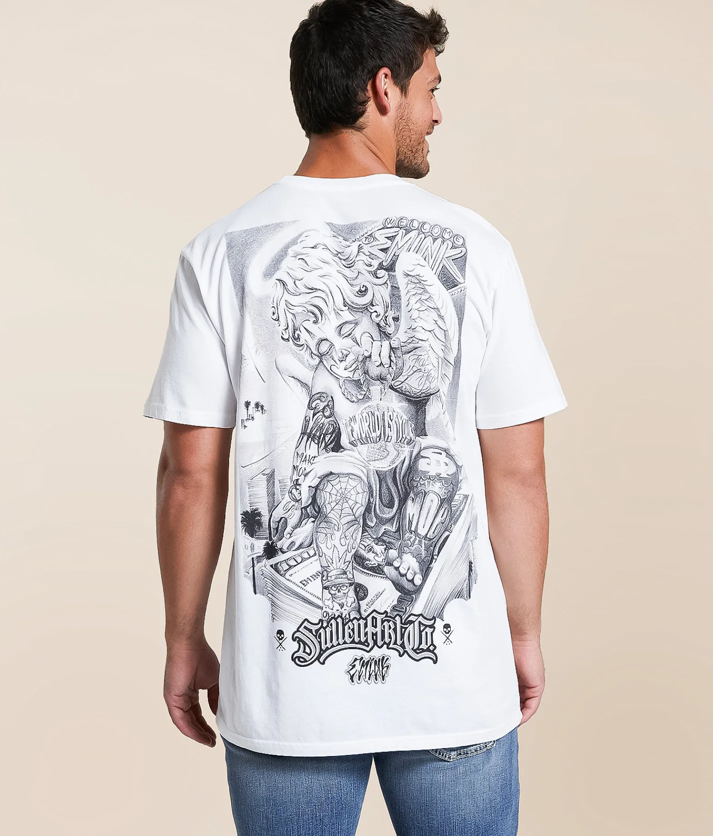 Sullen Emink T-Shirt White Sale