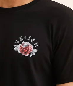 Sullen Emotion T-Shirt Jet Black New