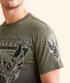 American Fighter Enders T-Shirt Four Lf Clover Forest Nt Clearance