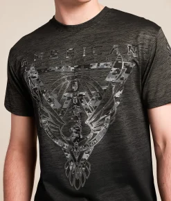 Tops|Graphic T-Shirts | American Fighter Enders T-Shirt Black Mass