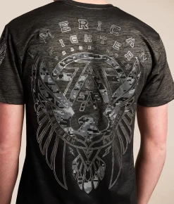 Tops|Graphic T-Shirts | American Fighter Enders T-Shirt Black Mass